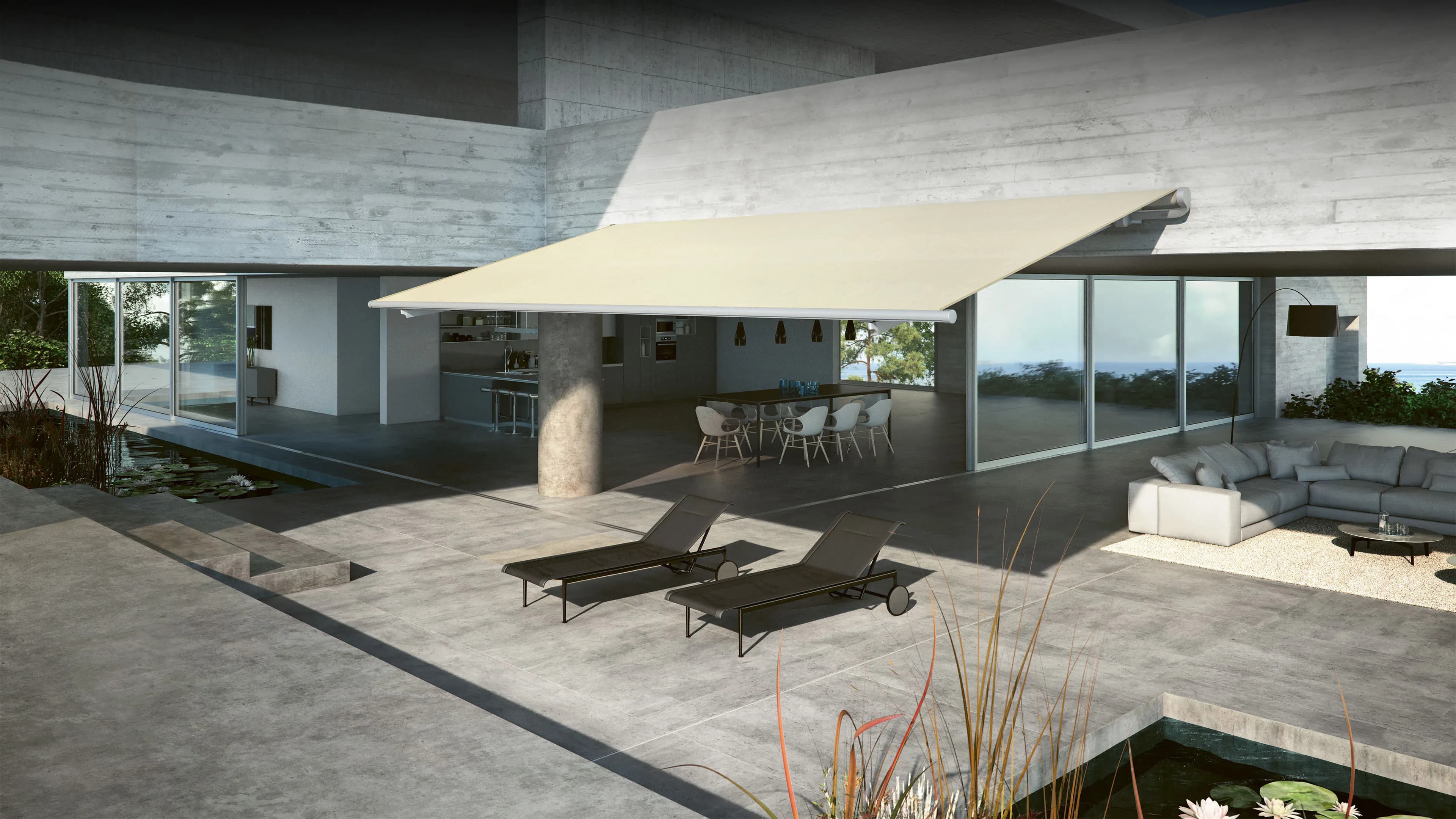 AP-550 Essential Arm Awning detail