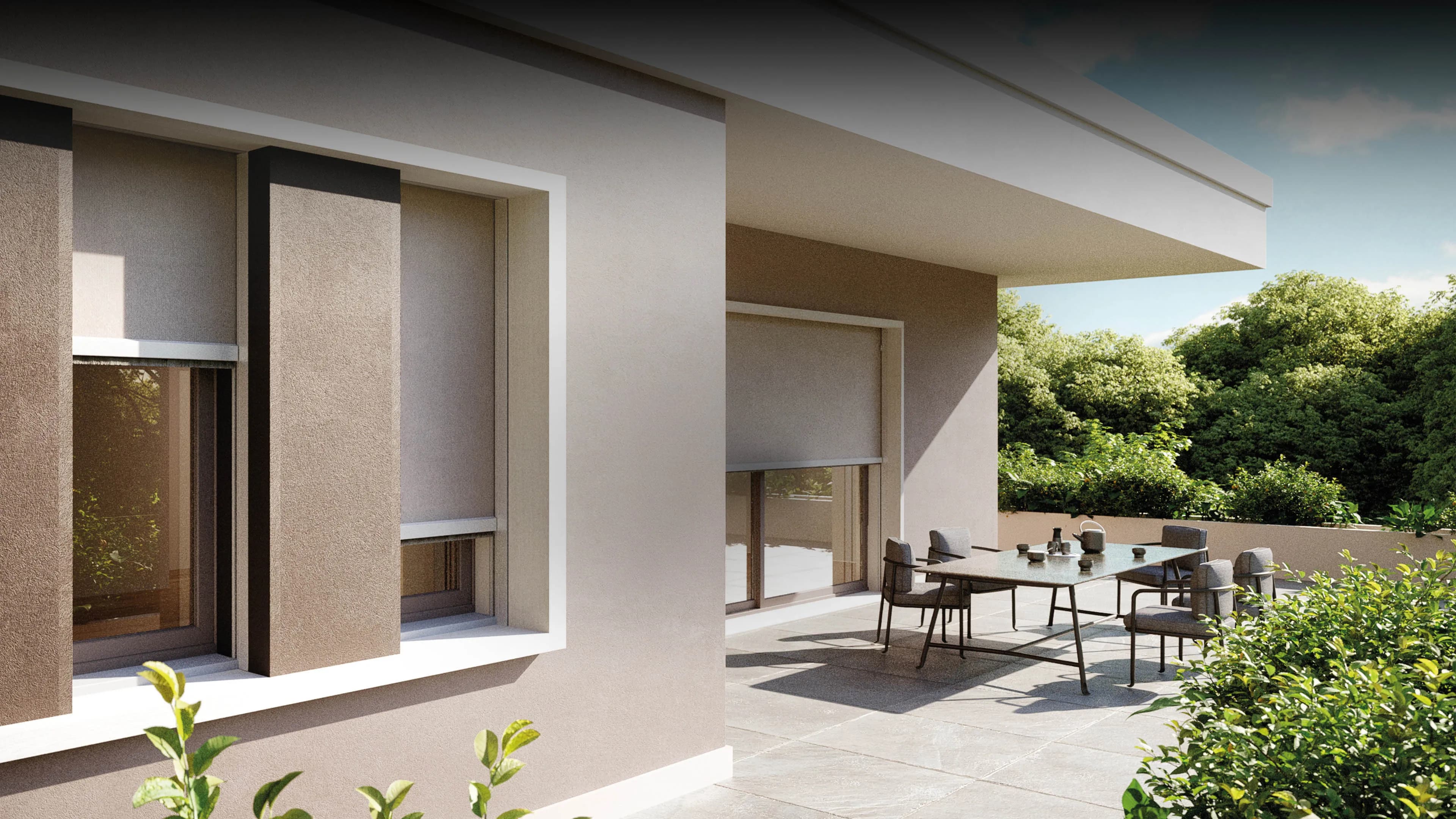AP-610 Recessed Vertical Awning detail