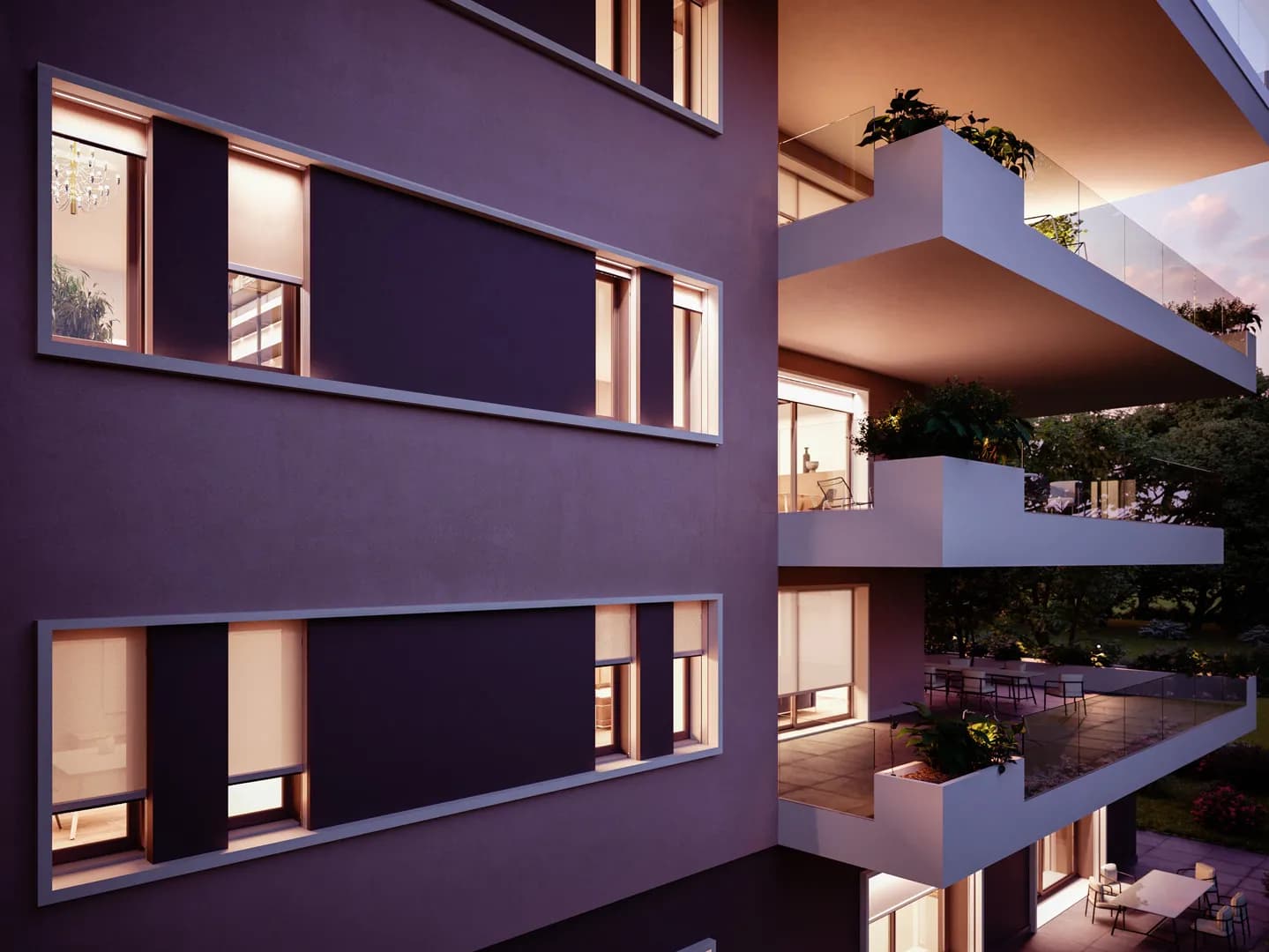 AP-610 Recessed Vertical Awning detail